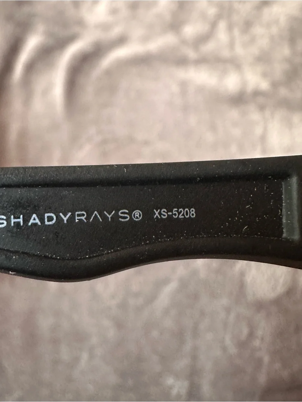 Shady Rays X Series Black Polarized Sport Wrap Sunglasses S/R Logo Unisex